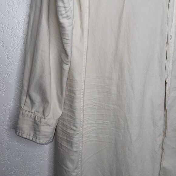 FRANK & EILEEN RORY SHIRT DRESS | VINTAGE WHITE Medium - Picture 6 of 13